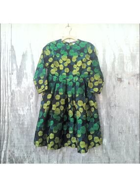 Roberta Di Roma Vintage Rosebuds Knee Length Dress Women's 14
